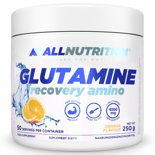 All Nutrition Glutamine Recovery Amino, 250 Grams